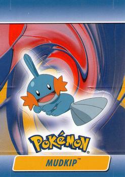 2004 Topps Pokemon Advanced Challenge - Pop-Ups #7 Mudkip Front